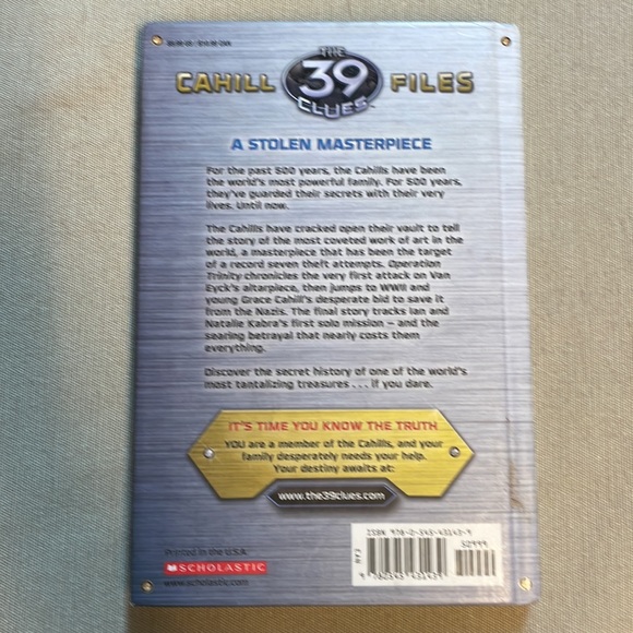 📚2/$6 Operation Trinity #1 in The 39 Clues: The Cahill File Series - Picture 2 of 12